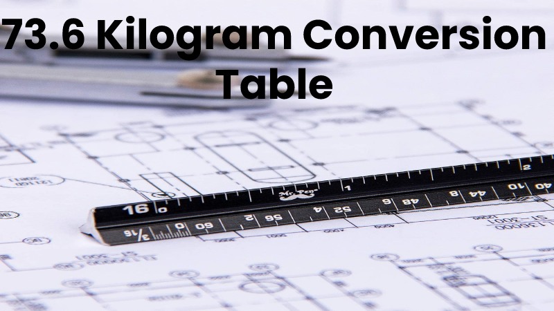 73.6 Kilogram Conversion Table